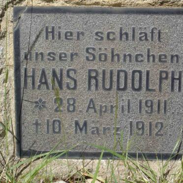 RUDOLPH Hans 1911-1912