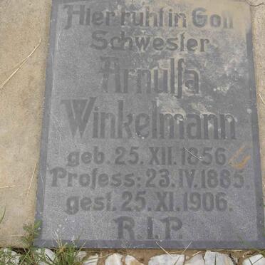 WINKELMANN Arnulfa 1856-1906
