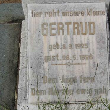 ?? Gertrud 1925-1926
