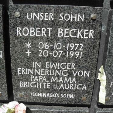 BECKER Robert 1972-1991