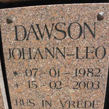 DAWSON Johann-Leo 1982-2003