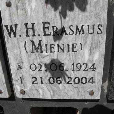 ERASMUS W.H. 1924-2004