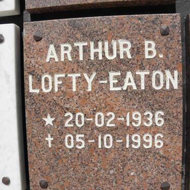 EATON Arthur B., LOFTY 1936-1996