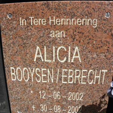 EBRECHT Alicia, Booysen 2002-2002