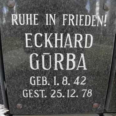 GÚRBA Eckhard 1942-1978