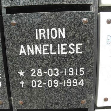 IRION Anneliese 1915-1994