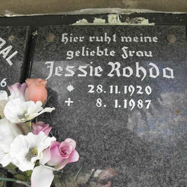 ROHDA Jessie 1920-1987