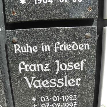 VAESSLER Franz Josef 1923-1997