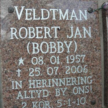 VELDTMAN Robert Jan 1957-2006