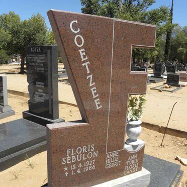 COETZEE Floris Sébulon 1927-1986
