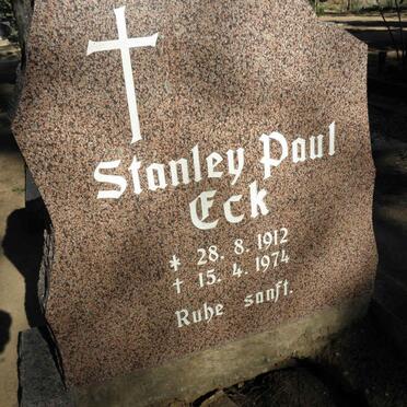 ECK Stanley Paul 1912-1974
