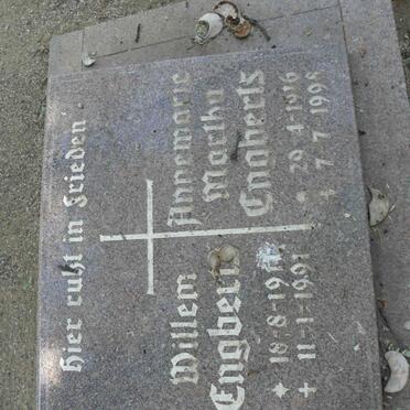 ENGBERTS Willem 1911-1991 &amp; Annemarie Martha 1916-1998