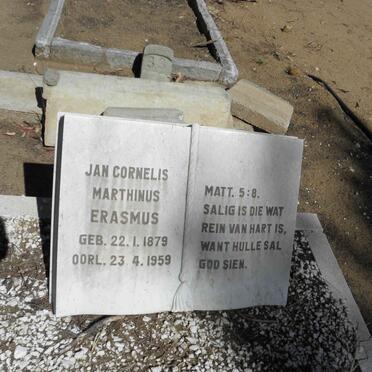 ERASMUS Jan Cornelis Marthinus 1879-1959