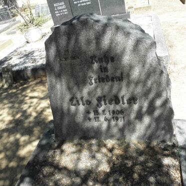 FIEDLER Lilo 1906-1971