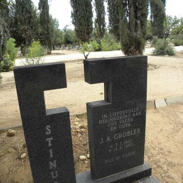 GROBLER J.A. 1932-1990