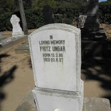 UNGAR Fritz 1886-1927