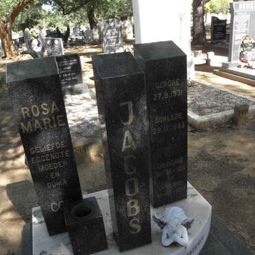 JACOBS Con 1924-2001 &amp; Rosa Marie 1931-1993