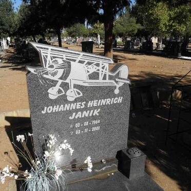 JANIK Johannes Heinrich 1964-2001