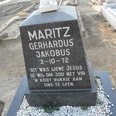 MARITZ Gerhardus Jakobus -1972