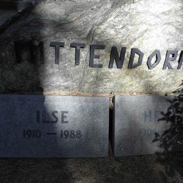 MITTENDORF Hein 1906-197? &amp; Ilse 1910-1988