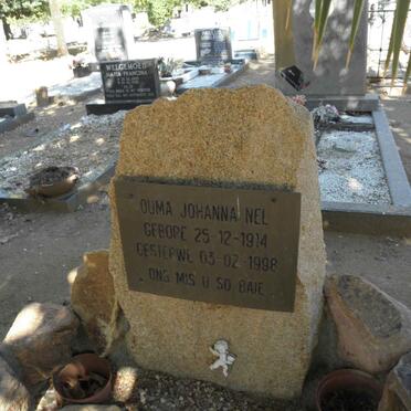NEL Johanna 1914-1998