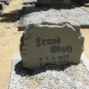 OBYTZ Frank 1935-1975