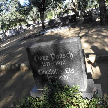 PAASCH Clara 1877-1972 :: LIS Charlotte 1907-1979