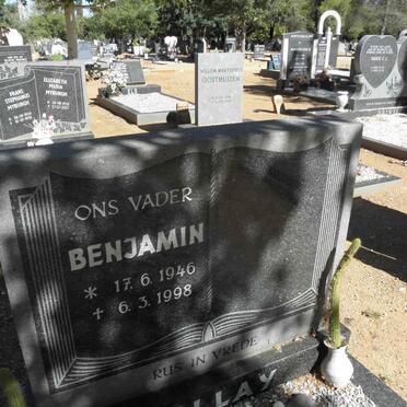 PILLAY Benjamin 1946-1998