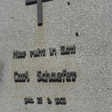SCHAEFER Carl 1902-1938