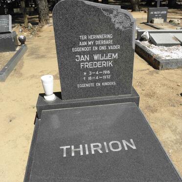 THIRION Jan Willem Frederik 1916-1972