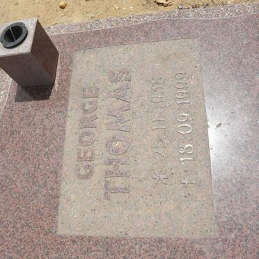 THOMAS George 1938-1999