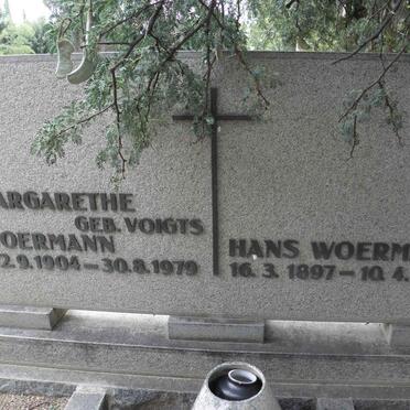 WOERMANN Hans 1897-1971 &amp; Margarethe VOIGTS 1904-1979