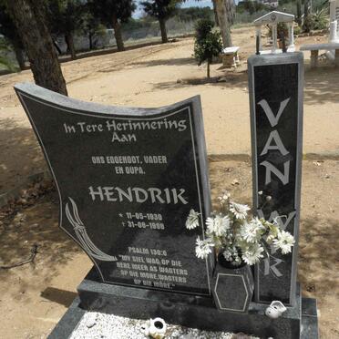 WYK Hendrik, van 1930-1998