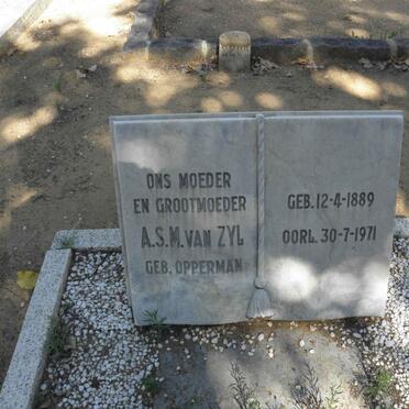 ZYL A.S.M., van nee OPPERMAN 1889-1971