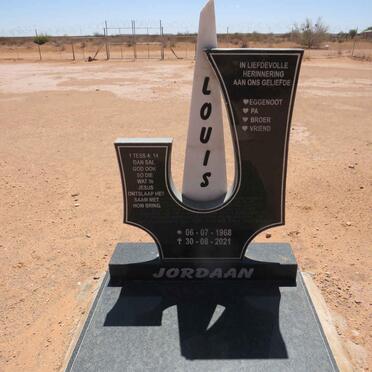 JORDAAN Louis 1968-2021