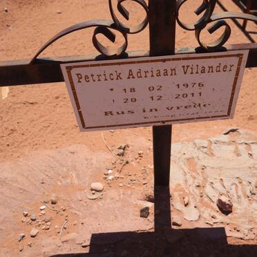 VILANDER Petrick Adriaan 1976-2011