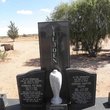 VILJOEN Henning Petrus 1895-1981 &amp; Adriana Maryna Helena 1896-1982
