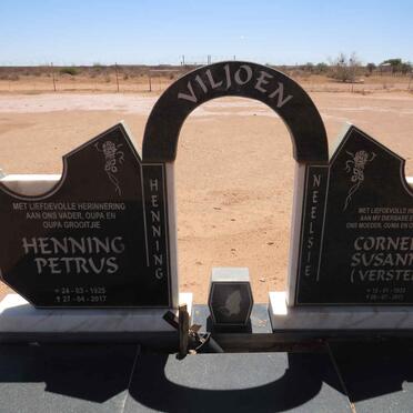 VILJOEN Henning Petrus 1925-2017 & Cornelia Susanna VERSTER 1933-2011
