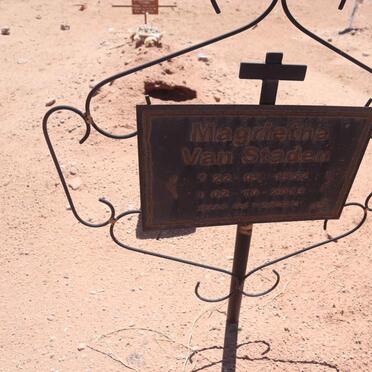 STADEN Magrietha, van 1952-2013