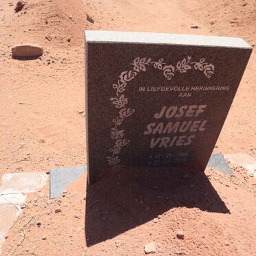 VRIES Josef Samuel 1964-2010