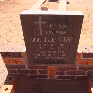 KLERK J.J., de 1888-1975
