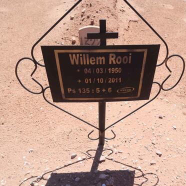 ROOI Willem 1950-2011