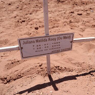 ROOY Juliana Matilda 1986-2016