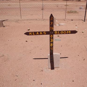 BLOOM Klaas 1926-1976