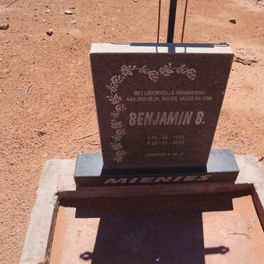 MIENIES Benjamin B. 1991-2013