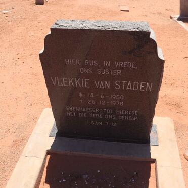 STADEN Vlekkie, van 1950-1978