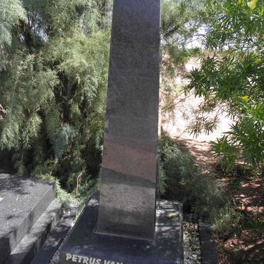 WALT Petrus, van der 1985-2010