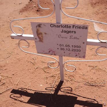 JAGERS Charlotte Frieda 1950-2020