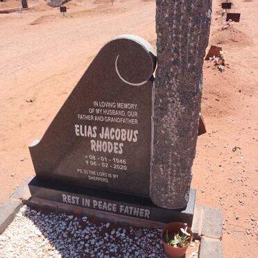 RHODES Elias Jacobus 1946-2020
