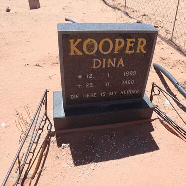 KOOPER Dina 1899-1960